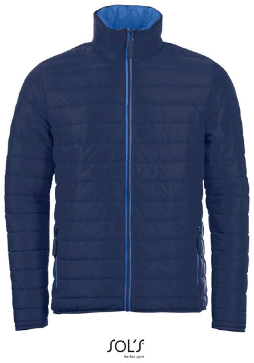 Sol's Ride Men - Light Padded Jacket - modrá