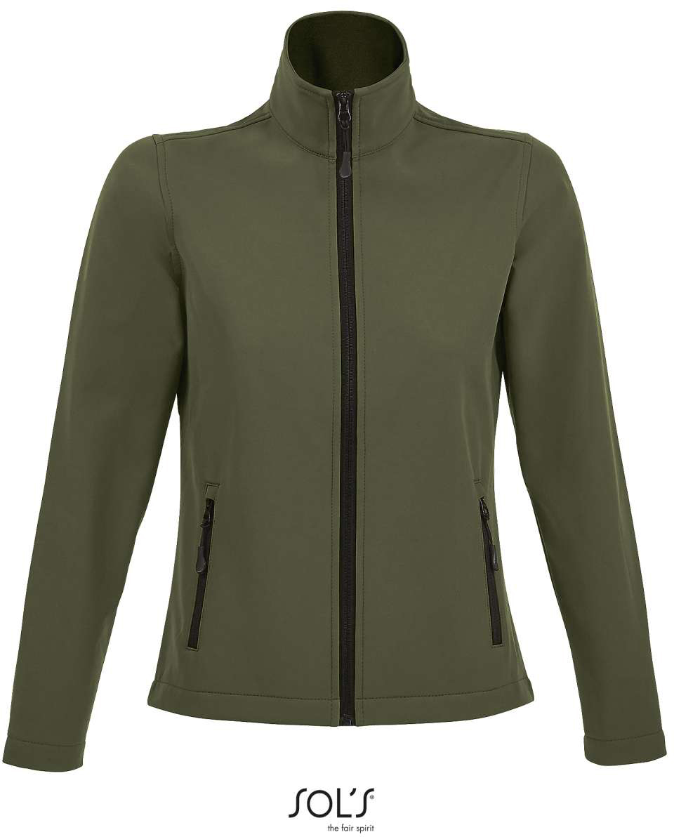 Sol's Race Women - Softshell Zip Jacket - Sol's Race Women - Softshell Zip Jacket - Military Green