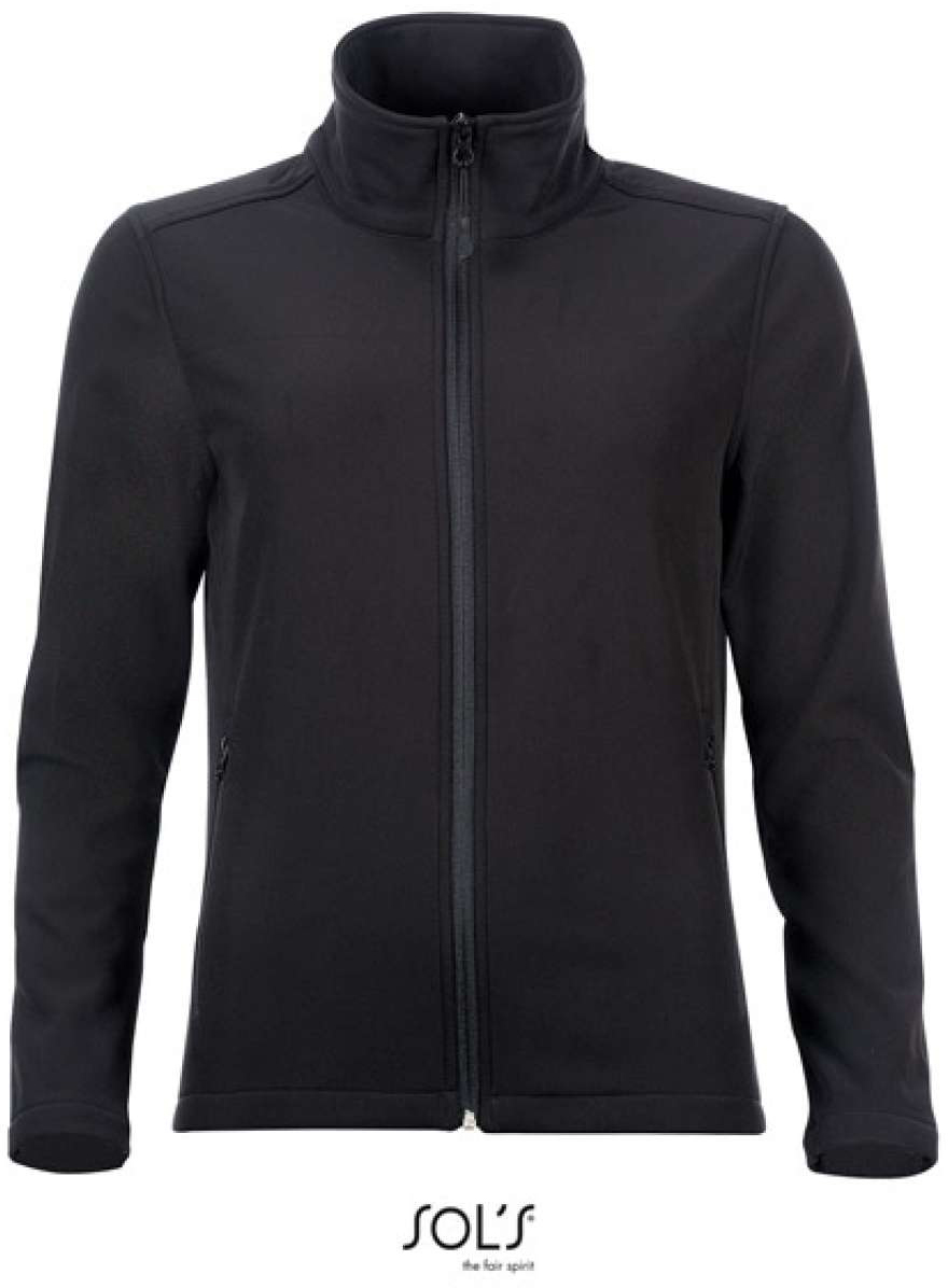 Sol's Race Women - Softshell Zip Jacket - Sol's Race Women - Softshell Zip Jacket - Black