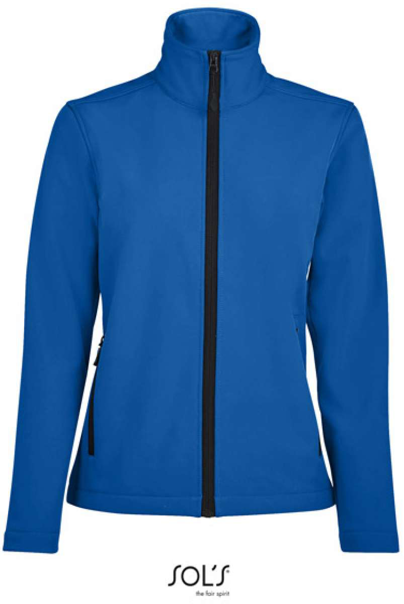 Sol's Race Women - Softshell Zip Jacket - modrá