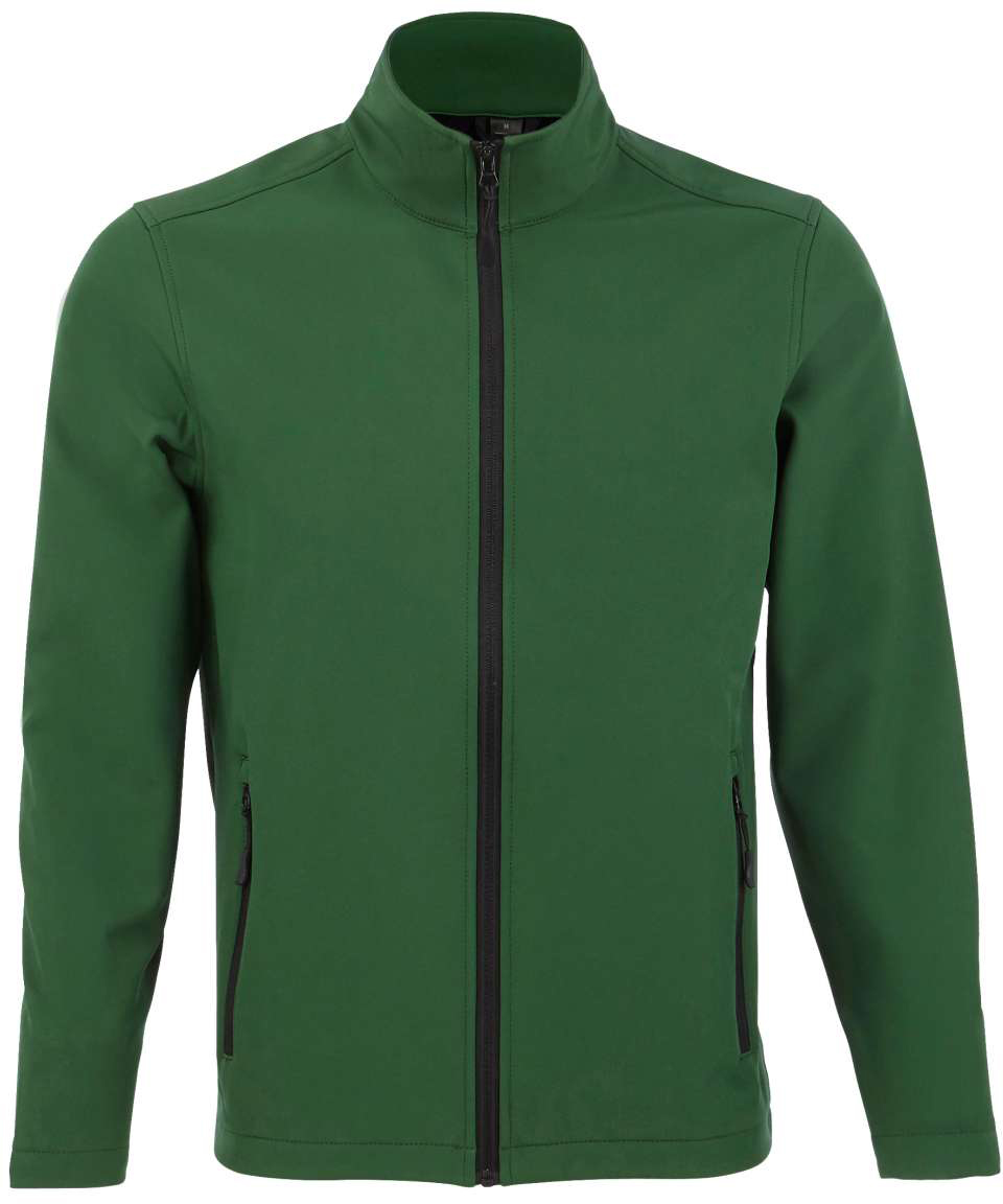 Sol's Race Men - Softshell Zip Jacket - zelená