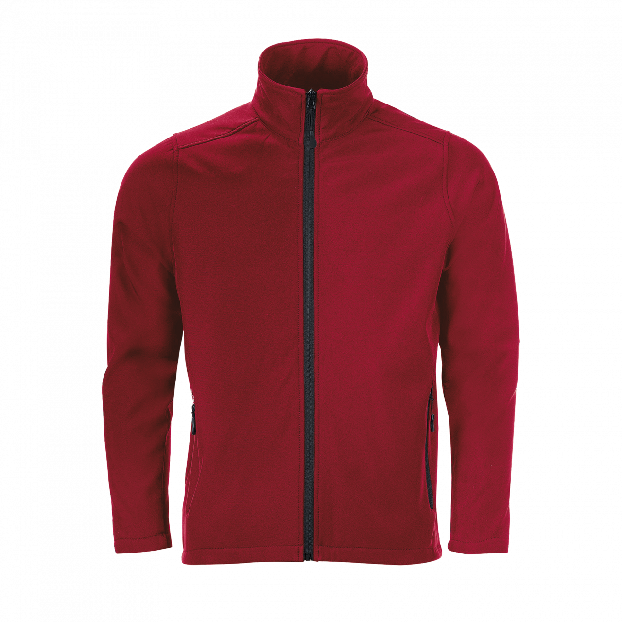 Sol's Race Men - Softshell Zip Jacket - červená