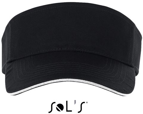 Sol's Ace - Unisex Visor - Sol's Ace - Unisex Visor - Black