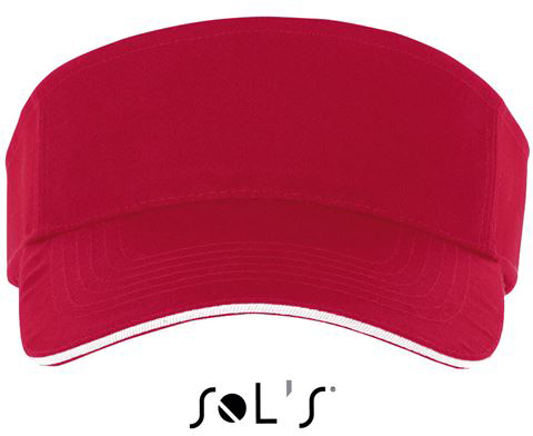 Sol's Ace - Unisex Visor - červená