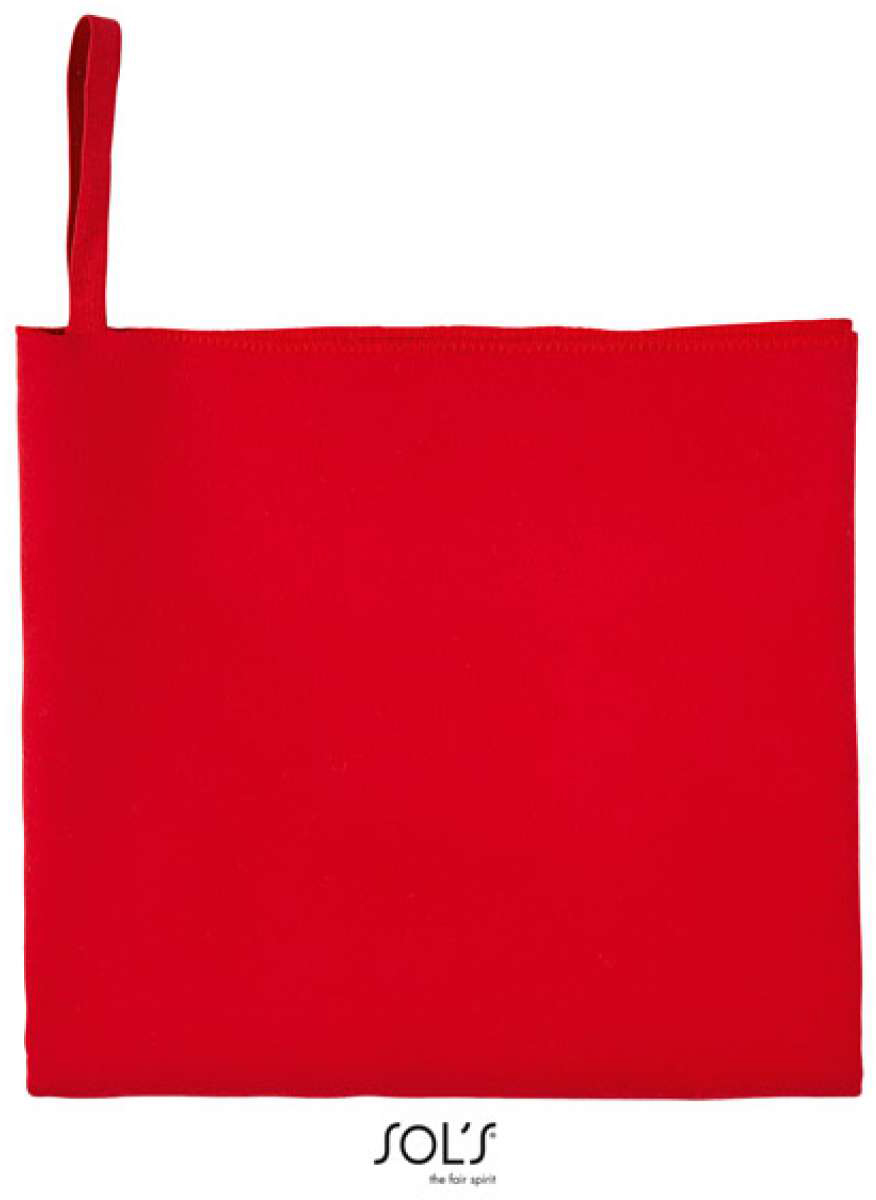 Sol's Atoll 30 - Microfibre Towel - Sol's Atoll 30 - Microfibre Towel - Red