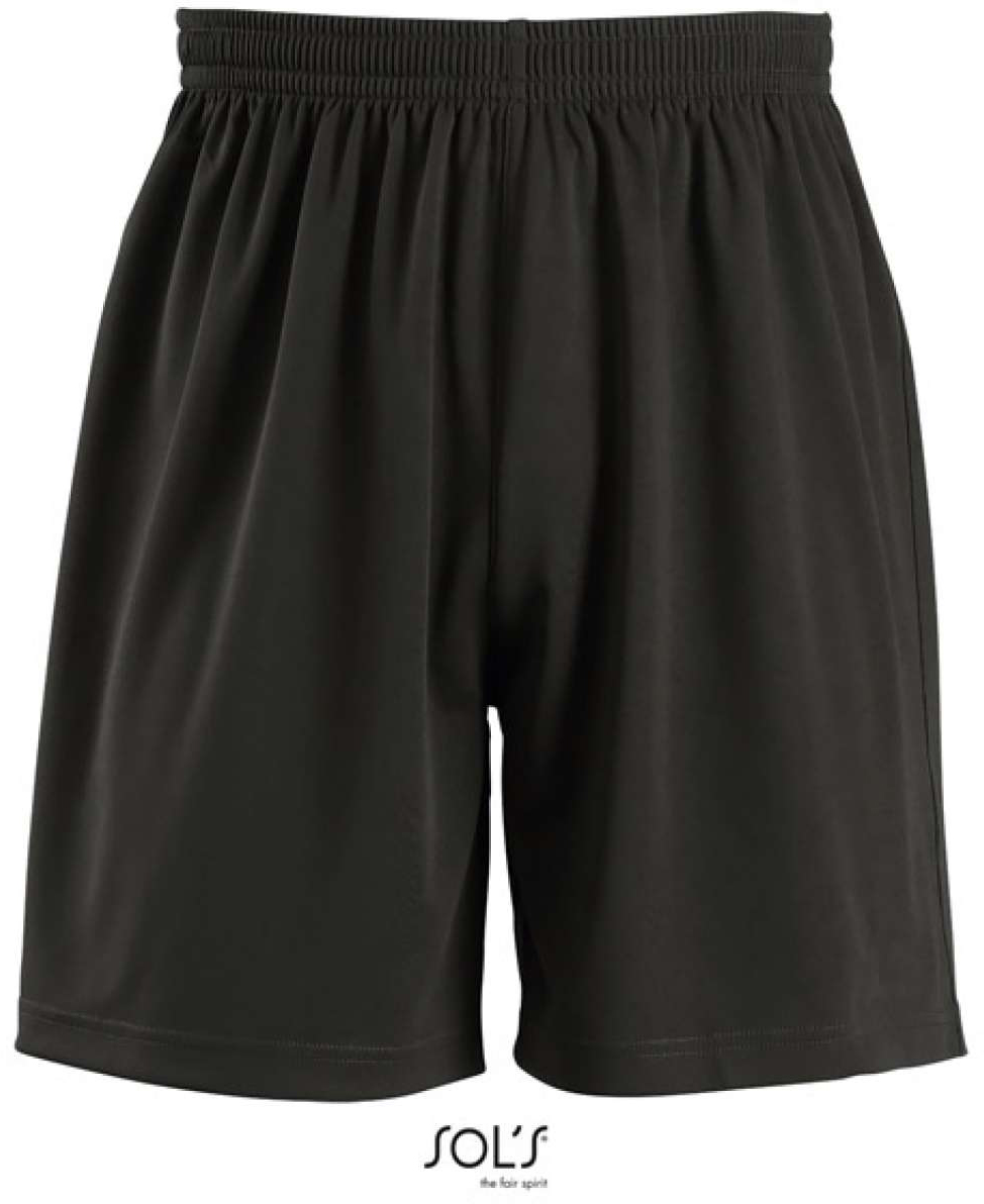 Sol's San Siro 2 - Adults' Basic Shorts - black