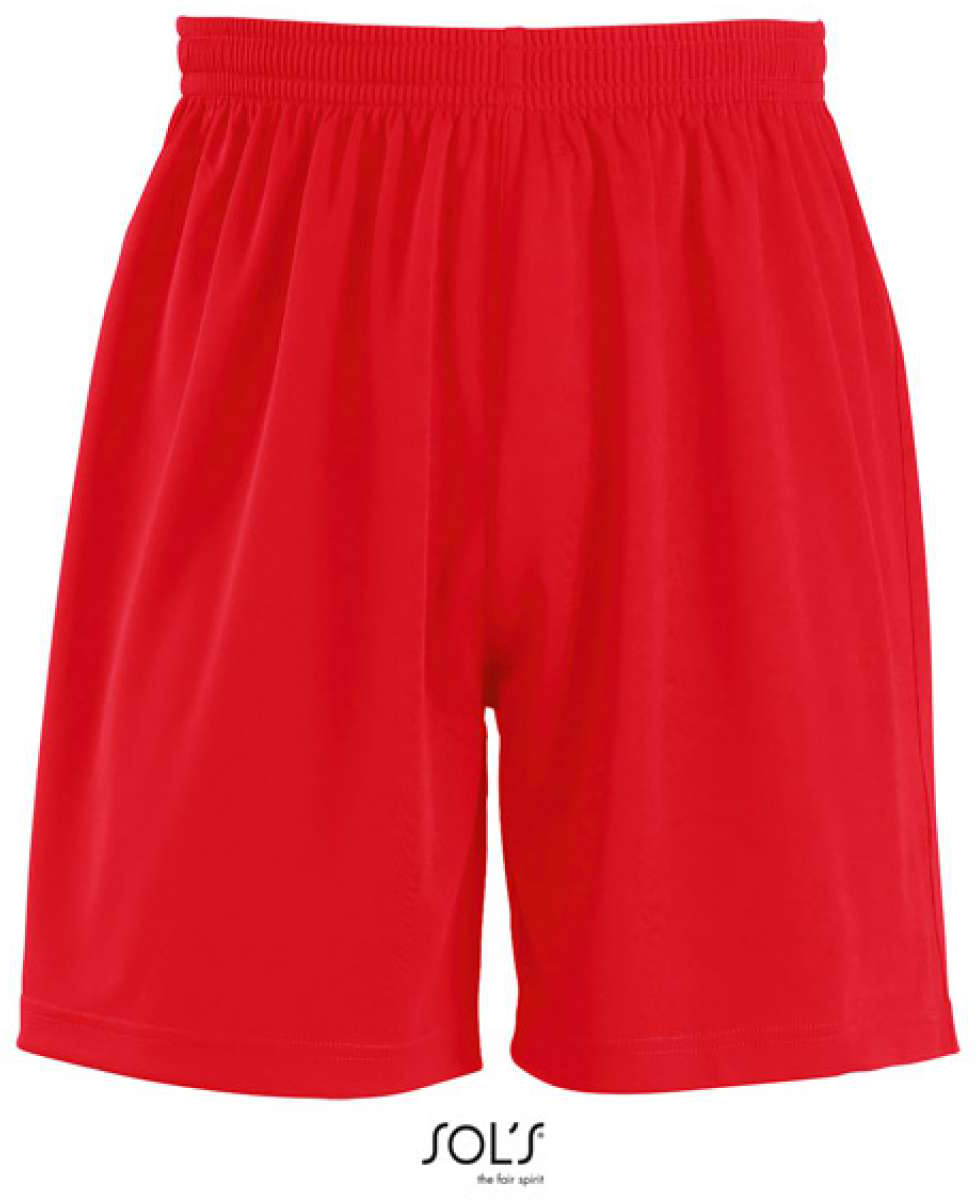 Sol's San Siro 2 - Adults' Basic Shorts - Sol's San Siro 2 - Adults' Basic Shorts - Red
