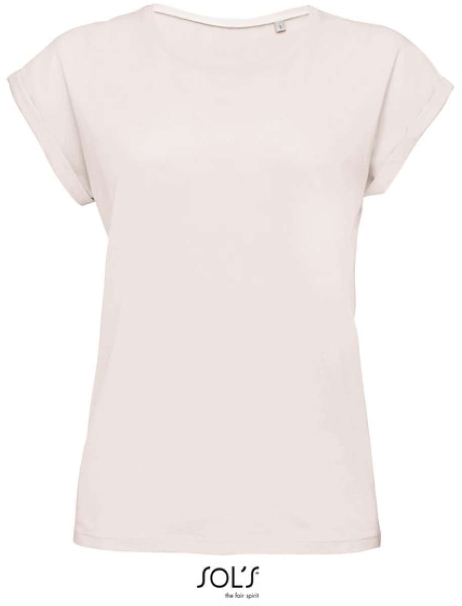 Sol's Melba - Women’s Round Neck T-shirt - Sol's Melba - Women’s Round Neck T-shirt - Light Pink