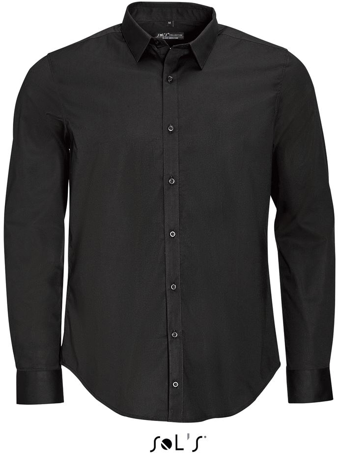 Sol's Blake Men - Long Sleeve Stretch Shirt - Sol's Blake Men - Long Sleeve Stretch Shirt - 