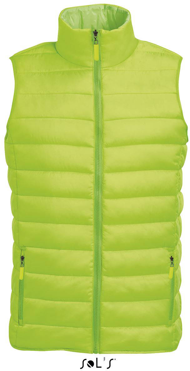 Sol's Wave Men - Lightweight Bodywarmer - zelená