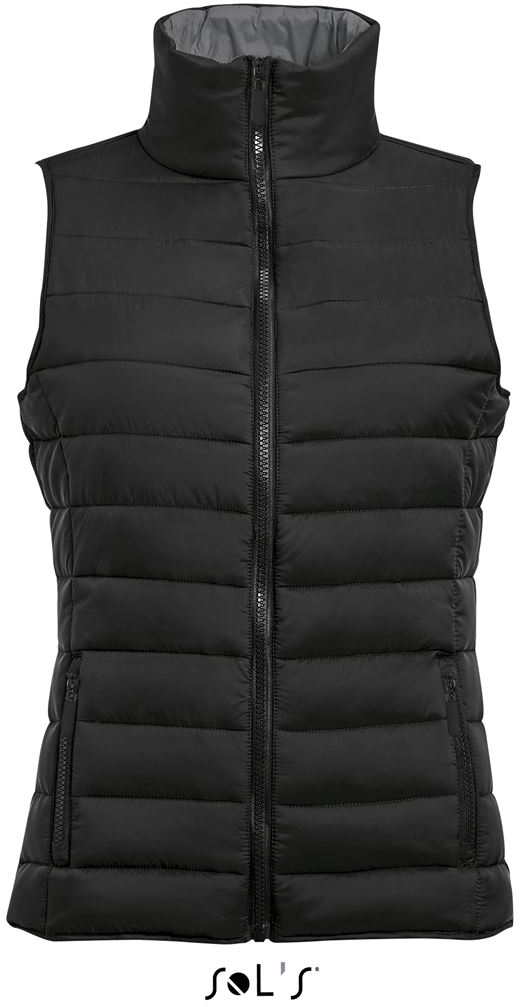 Sol's Wave Women - Lightweight Bodywarmer - black