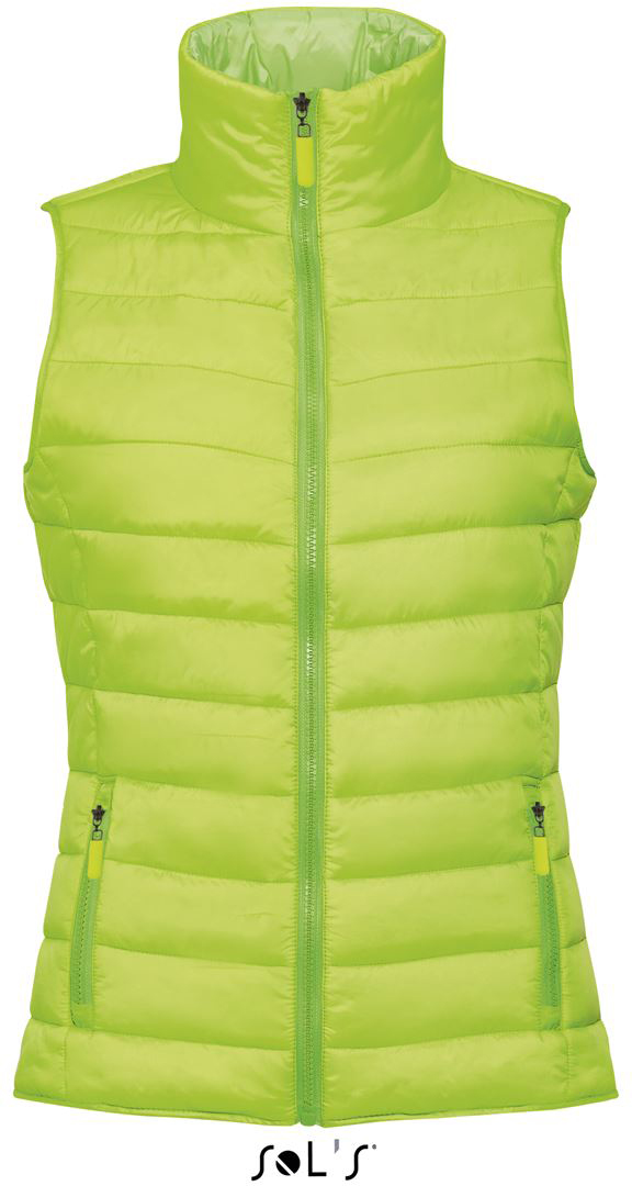 Sol's Wave Women - Lightweight Bodywarmer - Grün