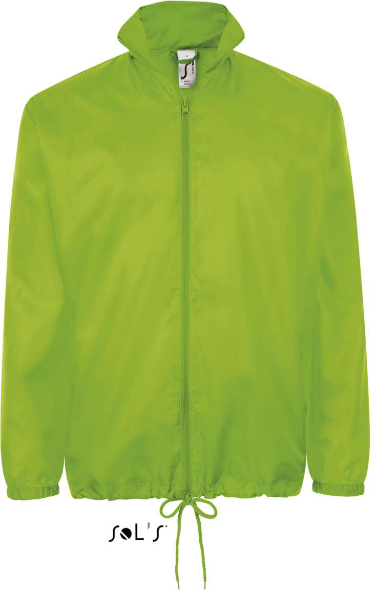 Sol's Shift - Unisex Water Repellent Windbreaker - Sol's Shift - Unisex Water Repellent Windbreaker - Lime