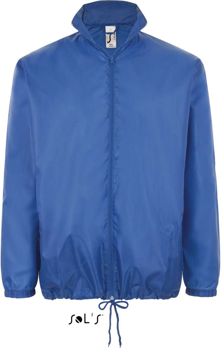 Sol's Shift - Unisex Water Repellent Windbreaker - blue