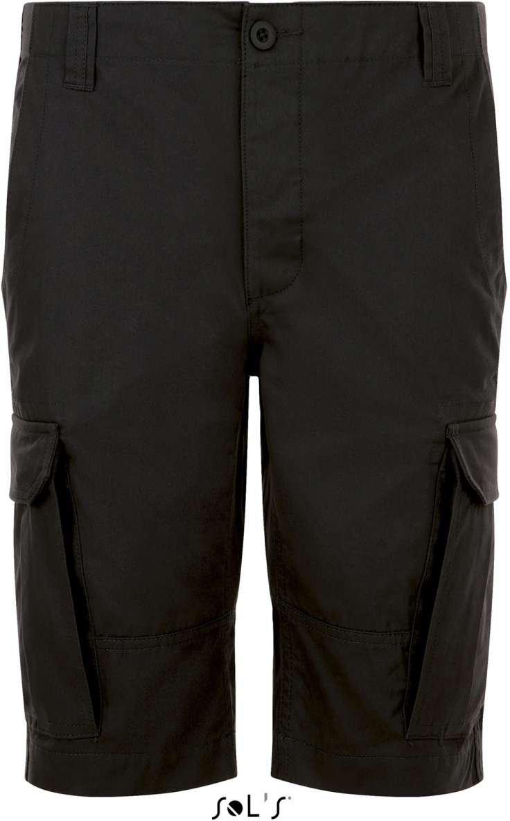 Sol's Jackson - Men's Bermuda Shorts - Sol's Jackson - Men's Bermuda Shorts - Black