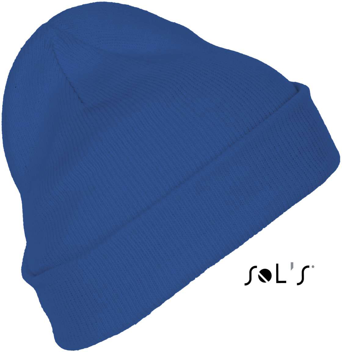 Sol's Pittsburgh - Solid-colour Beanie With Cuffed Design - modrá