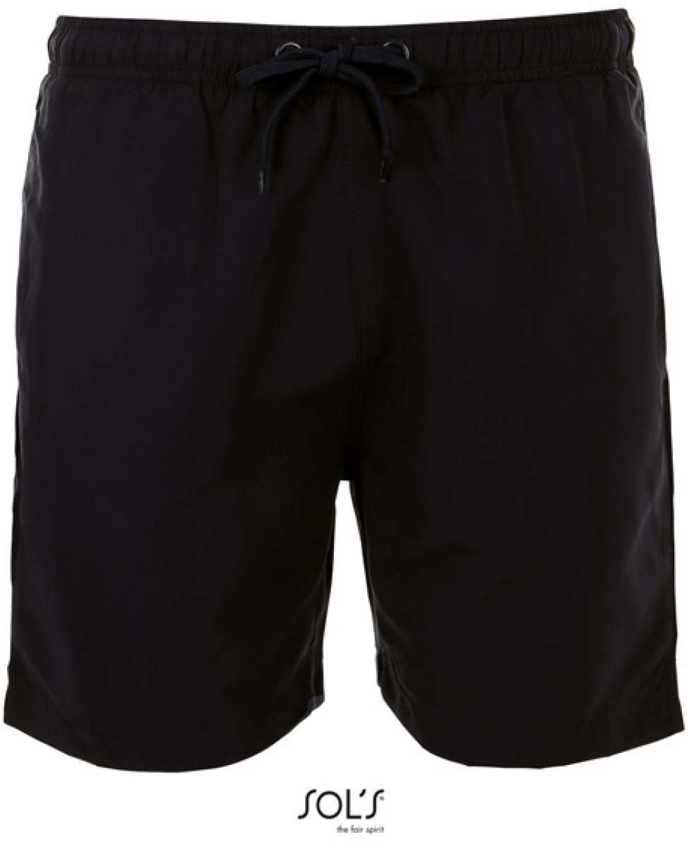 Sol's Sandy - Men's Swim Shorts - Sol's Sandy - Men's Swim Shorts - Black