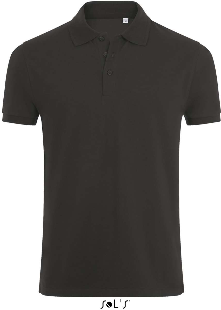 Sol's Phoenix Men - Cotton-elastane Polo Shirt - šedá
