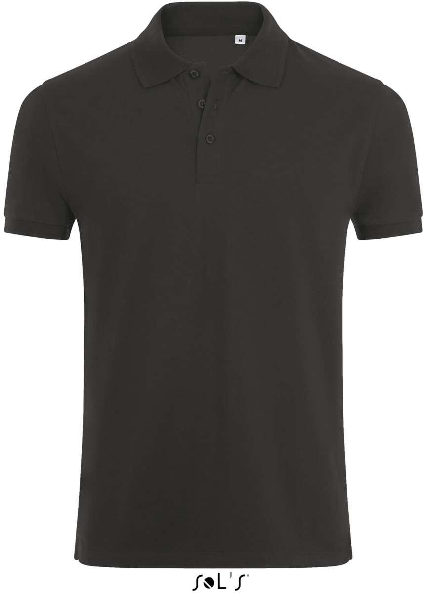 Sol's Phoenix Men - Cotton-elastane Polo Shirt - grey