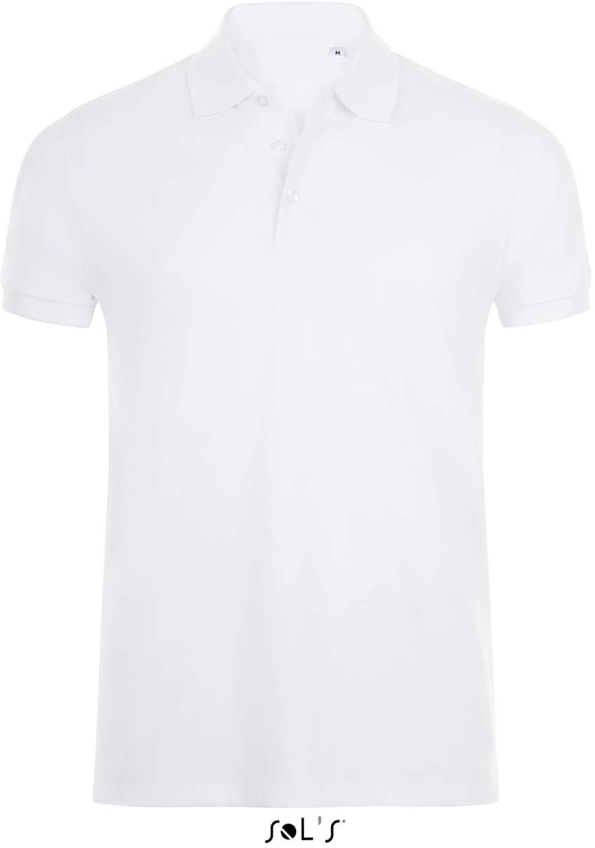 Sol's Phoenix Men - Cotton-elastane Polo Shirt - white