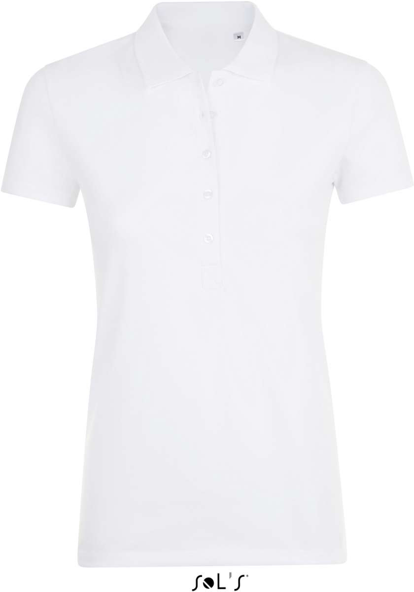 Sol's Phoenix Women - Cotton-elastane Polo Shirt - white