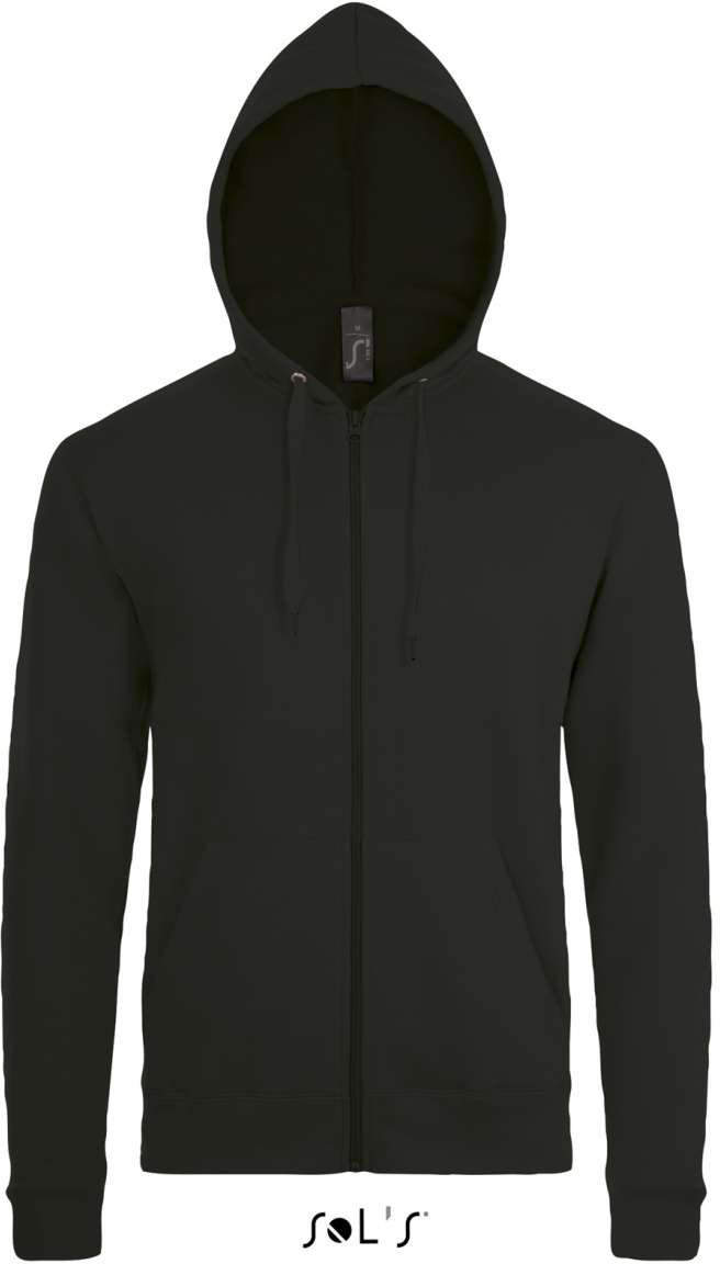 Sol's Stone - Unisex Zip Hoodie - schwarz