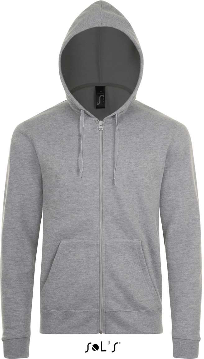 Sol's Stone - Unisex Zip Hoodie - grey