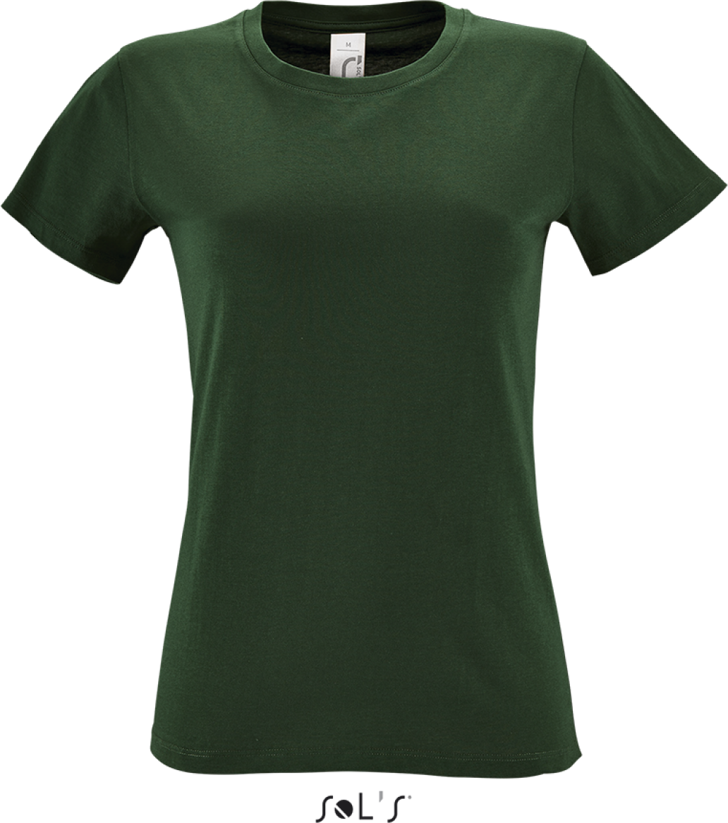 Sol's Regent Women - Round Collar T-shirt - Sol's Regent Women - Round Collar T-shirt - Forest Green