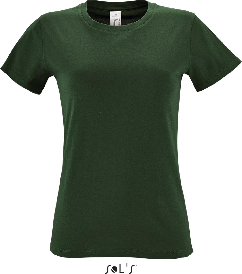 Sol's Regent Women - Round Collar T-shirt - green