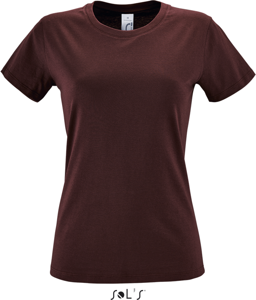 Sol's Regent Women - Round Collar T-shirt - red