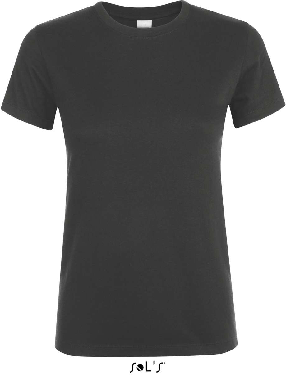 Sol's Regent Women - Round Collar T-shirt - šedá