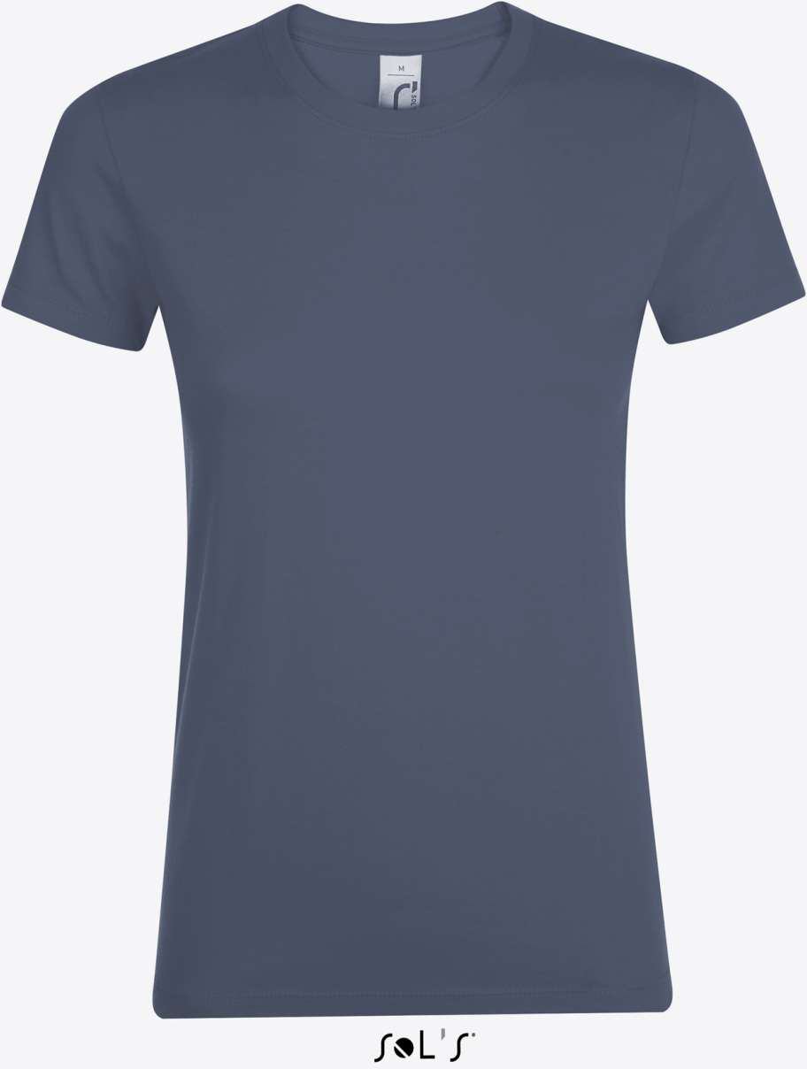 Sol's Regent Women - Round Collar T-shirt - blue