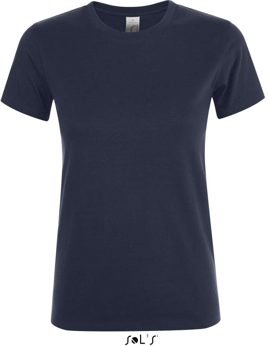 Sol's Regent Women - Round Collar T-shirt - modrá