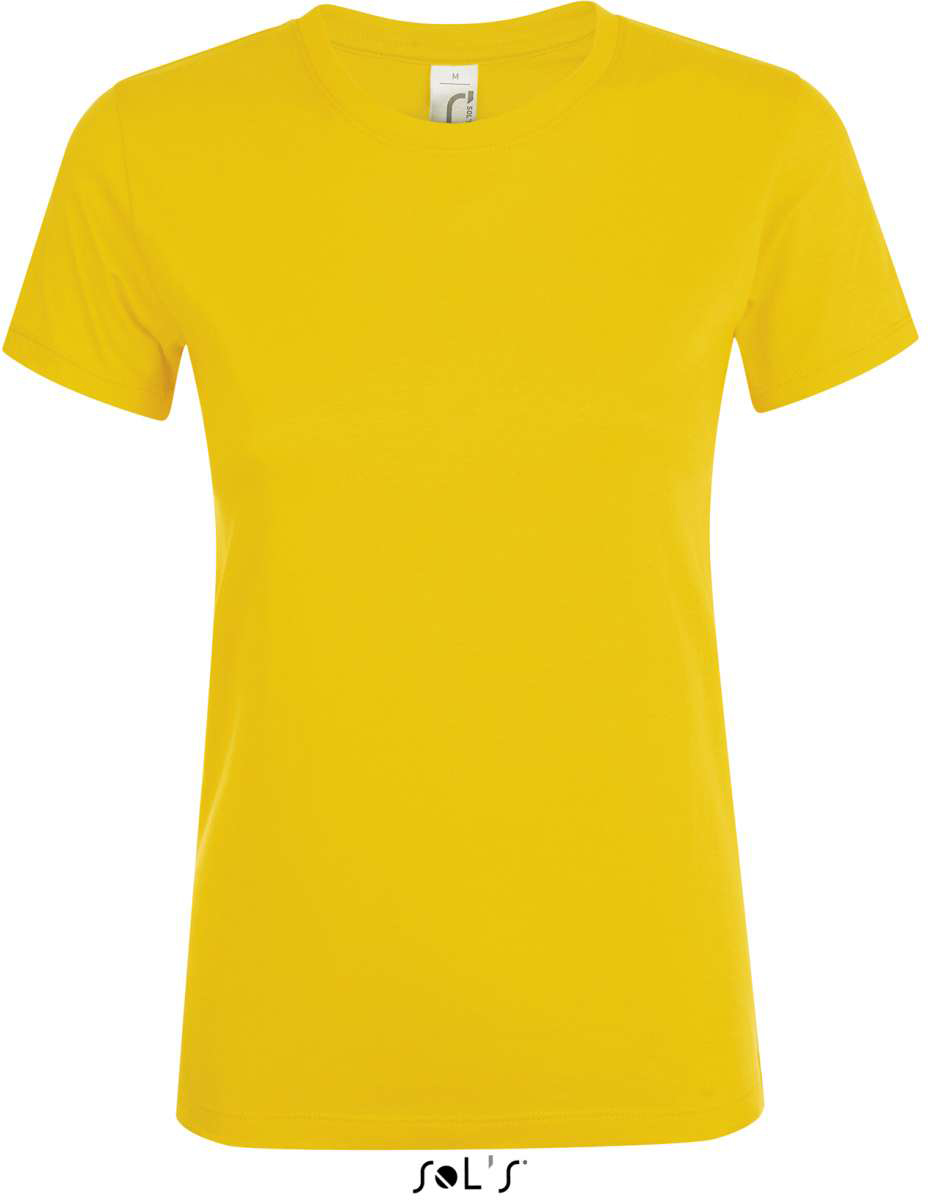 Sol's Regent Women - Round Collar T-shirt - yellow