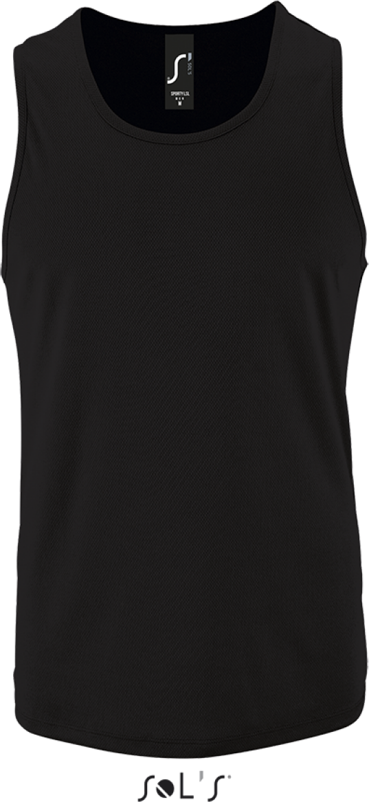 Sol's Sporty Tt Men - Sports Tank Top - čierna