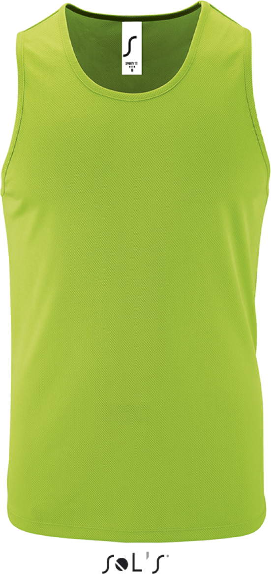 Sol's Sporty Tt Men - Sports Tank Top - Sol's Sporty Tt Men - Sports Tank Top - Lime