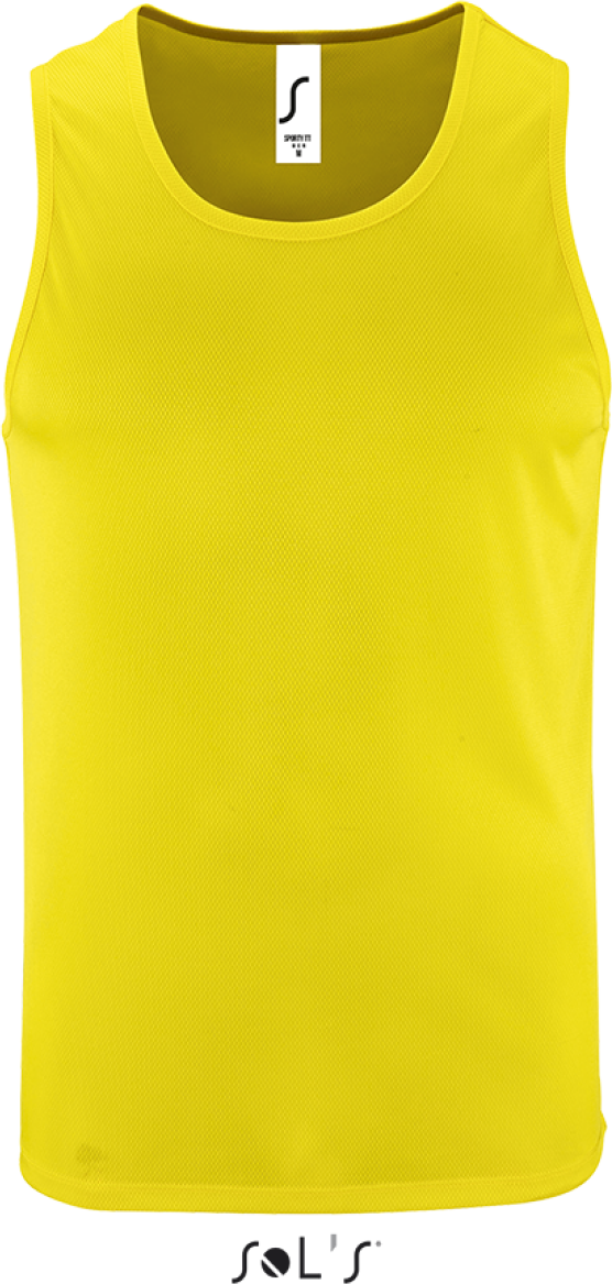 Sol's Sporty Tt Men - Sports Tank Top - žlutá