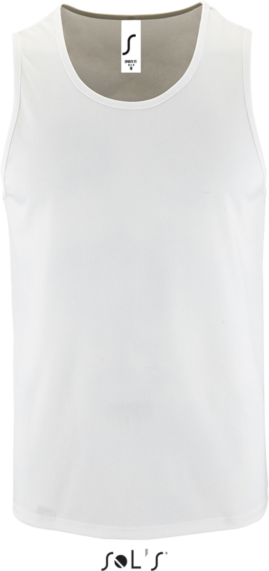 Sol's Sporty Tt Men - Sports Tank Top - white