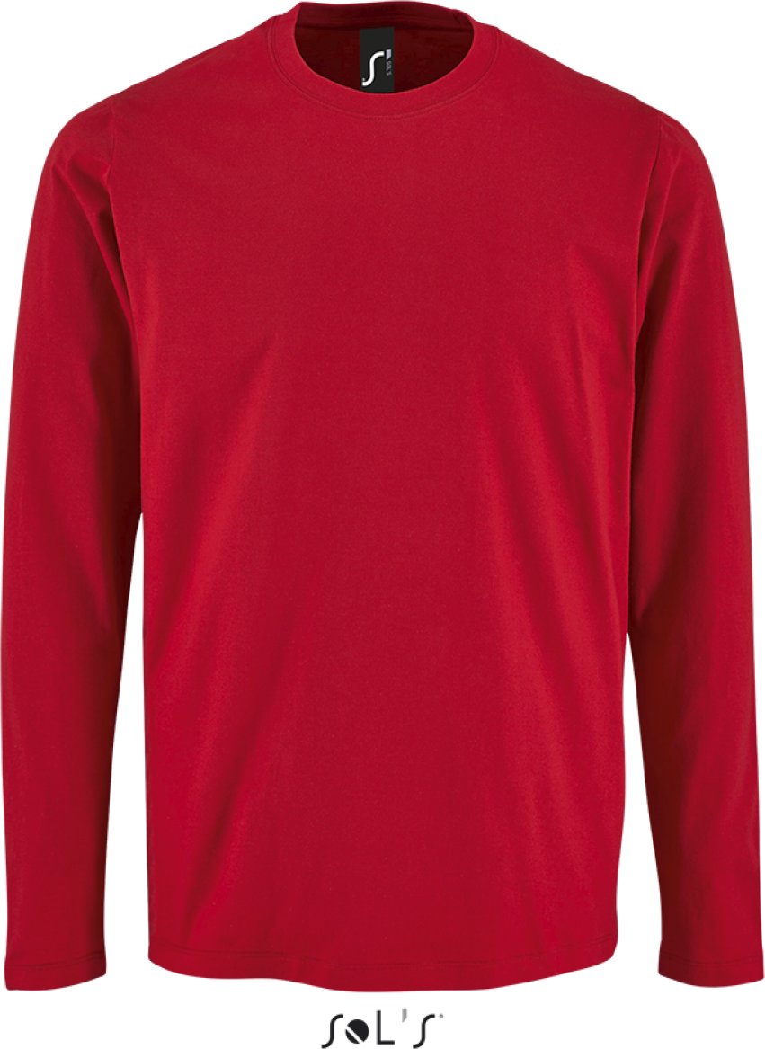 Sol's imperial Lsl Men - Long-sleeve T-shirt - red