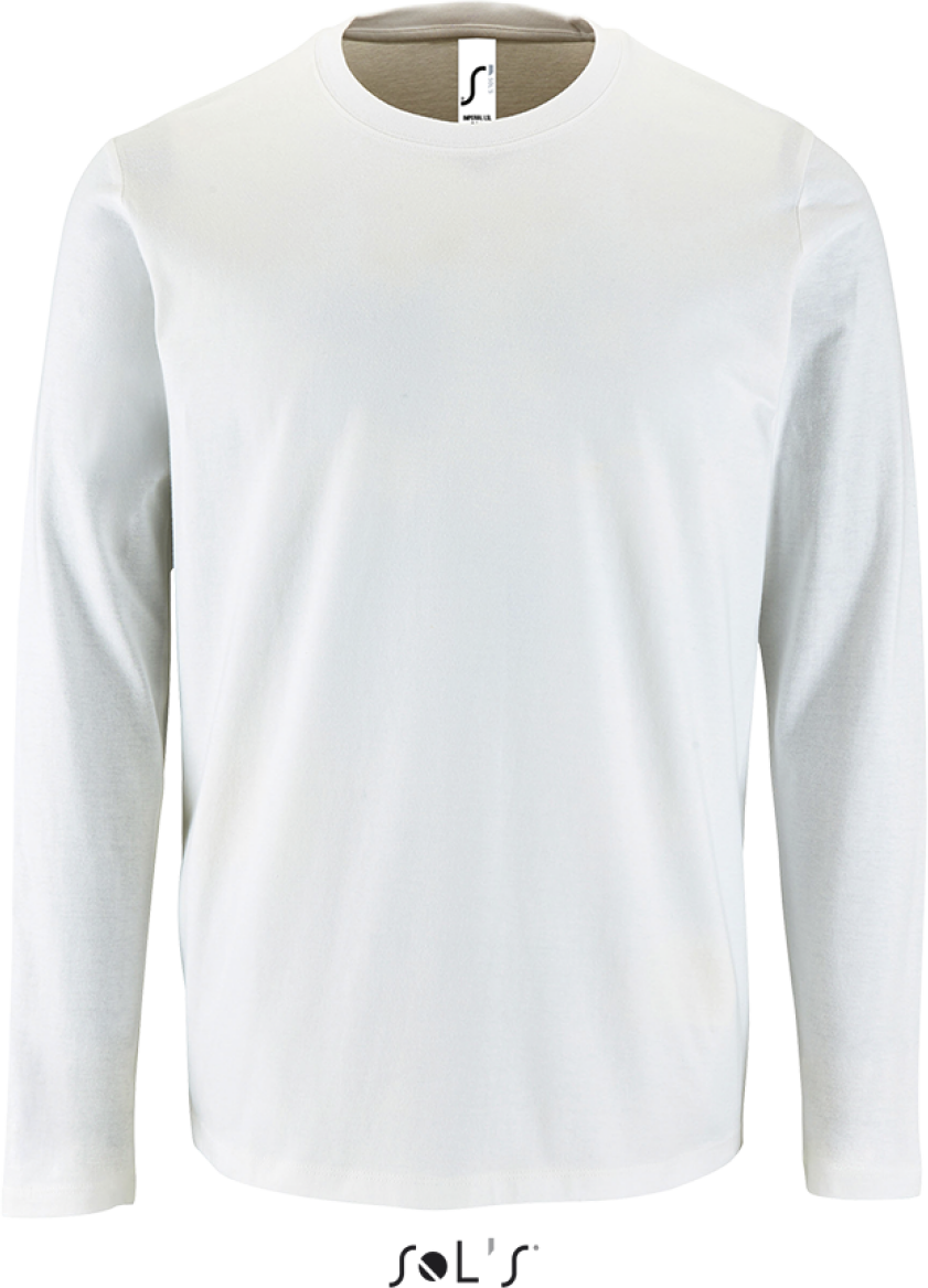 Sol's imperial Lsl Men - Long-sleeve T-shirt - bílá