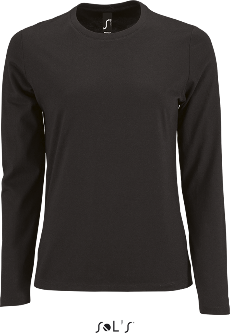 Sol's imperial Lsl Women - Long-sleeve T-shirt - Sol's imperial Lsl Women - Long-sleeve T-shirt - Black