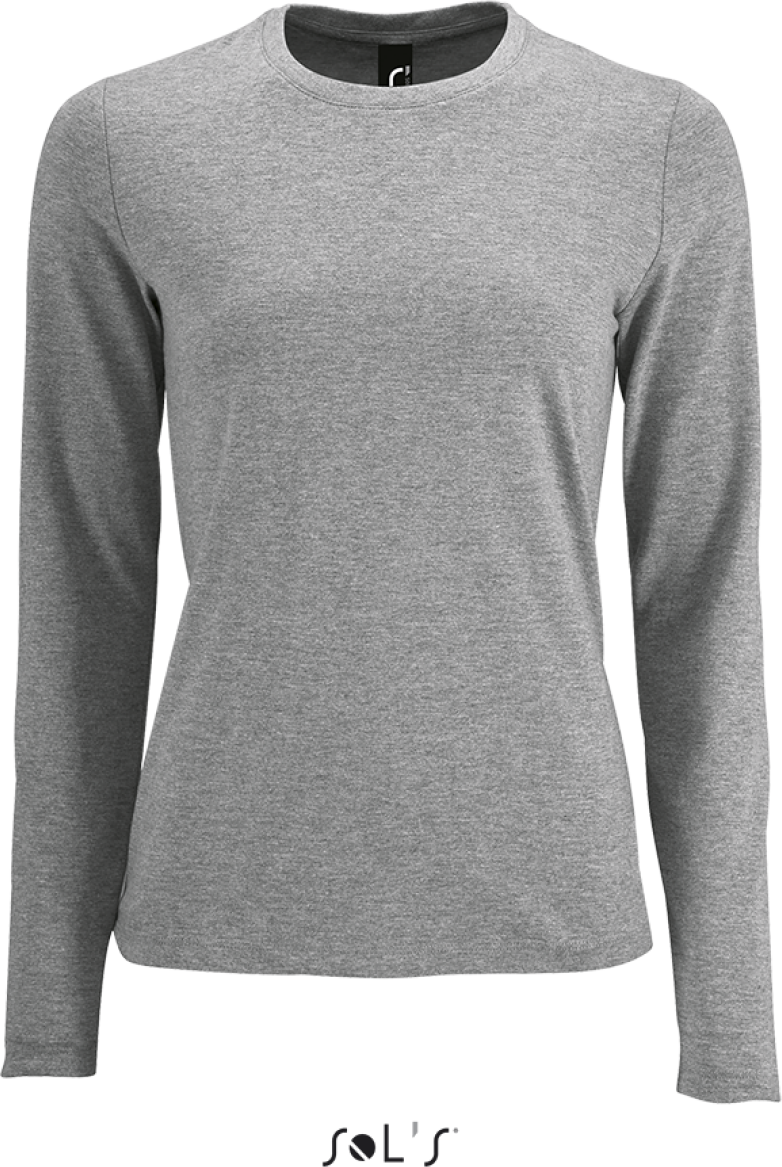 Sol's imperial Lsl Women - Long-sleeve T-shirt - grey
