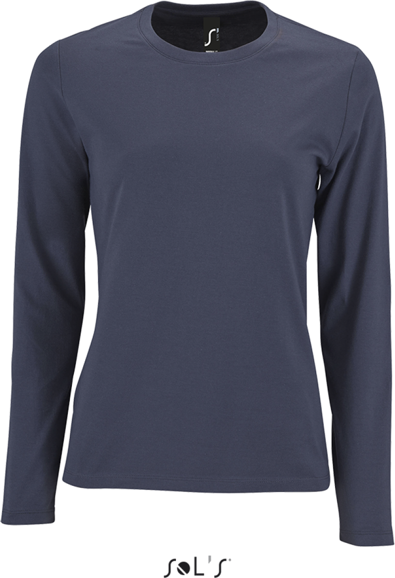 Sol's imperial Lsl Women - Long-sleeve T-shirt - šedá