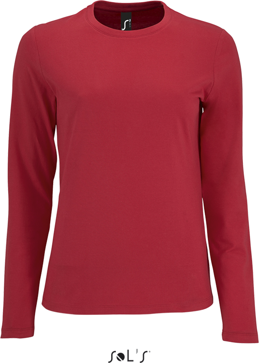 Sol's imperial Lsl Women - Long-sleeve T-shirt - Sol's imperial Lsl Women - Long-sleeve T-shirt - Red