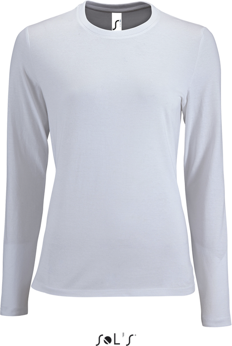 Sol's imperial Lsl Women - Long-sleeve T-shirt - white