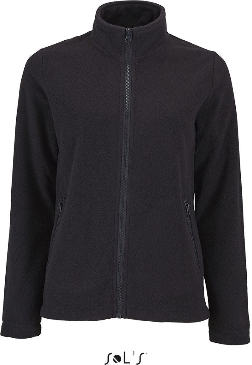 Sol's Norman Women - Plain Fleece Jacket - black