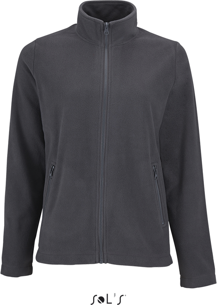 Sol's Norman Women - Plain Fleece Jacket - šedá