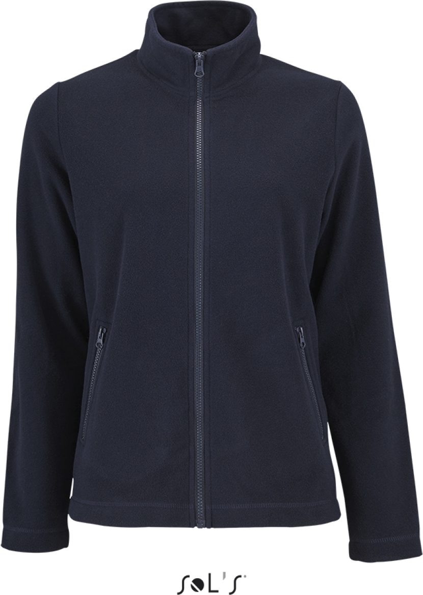 Sol's Norman Women - Plain Fleece Jacket - modrá