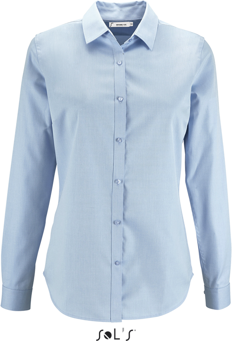 Sol's Brody Women - Herringbone Shirt - modrá