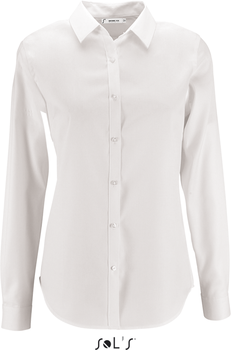 Sol's Brody Women - Herringbone Shirt - white